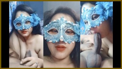 Live Ngenskuy Tante Montok Bertopeng Biru