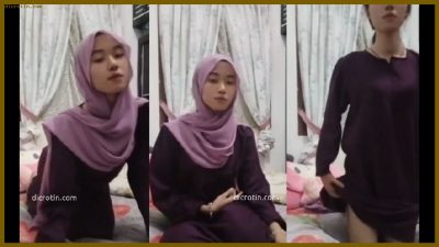 Jilbab Cantik Mulus VCS Lepas Gamis Lalu Colmek