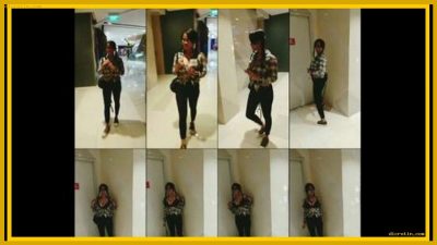 Siskaeee Pamer Tobrut Di Pintu Exit Mall