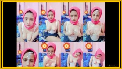 Janda Muda Jilbab Pink Colmek Sampai Squirt