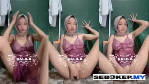 Bokep Indo Kalila Hijab Omek Pake Lingerie Ungu