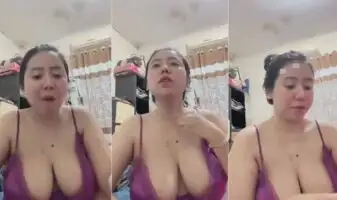 Anisa Tobrut Lingerie Ungu IG