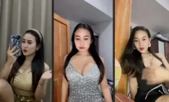 Konten Eksklusif Monicaprhm Pulen Goyang Susu Aduhay