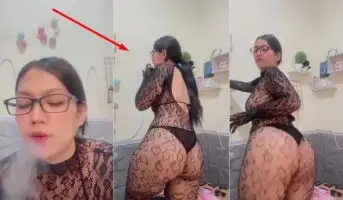 Depi Semok Kacamata Outfit Jaring Jaring Instagram